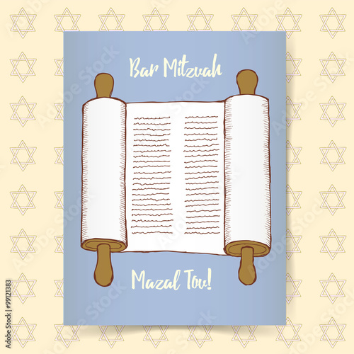 Sketch Bar Mitzvah poster