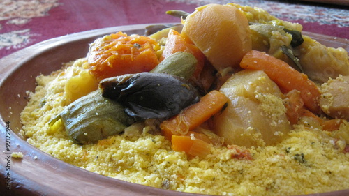 Morocco Couscous dish
