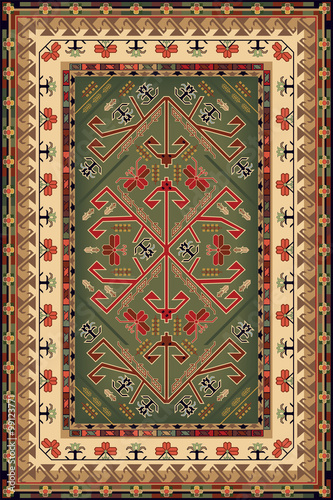 Design For Ethnic Style Area Rug