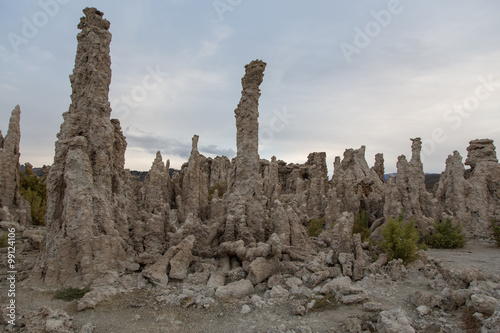 Mono Lake, Lavadome, Kalktuff photo