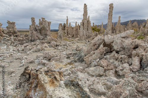 Mono Lake, Lavadome, Kalktuff photo