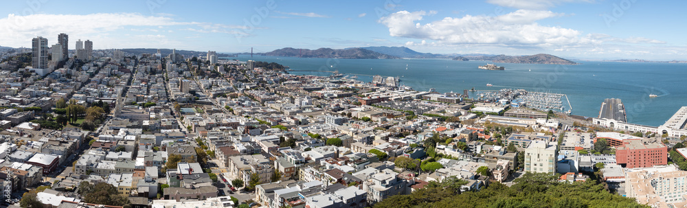 skyline, usa, san francisco skyline, usa, san francisco