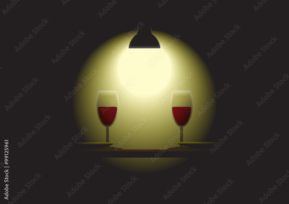 Obraz premium Dinner table