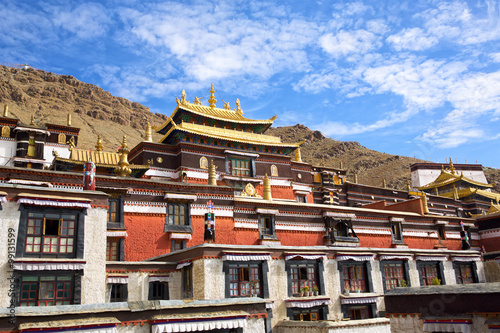 Tashilhunpo Monastery in Shitatse, Tibet