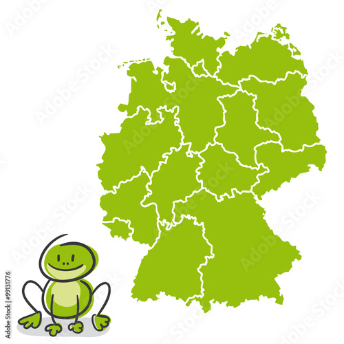 Stick Figure Series Green