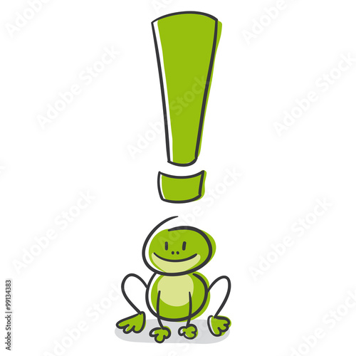Stick Figure Series Green