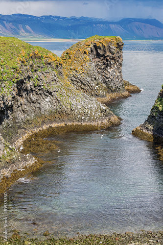 Coastal rocks on Snaefellsn...