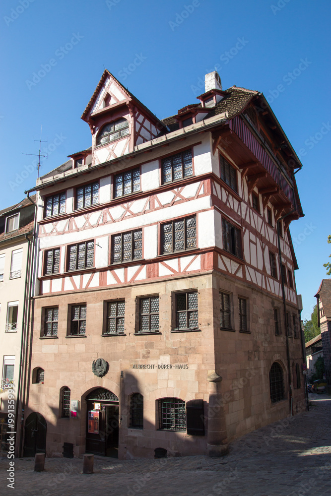 Albrecht-Dürer-Haus in Nürnberg, Deutschland