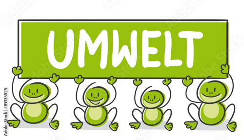 Stick Figure Series Green