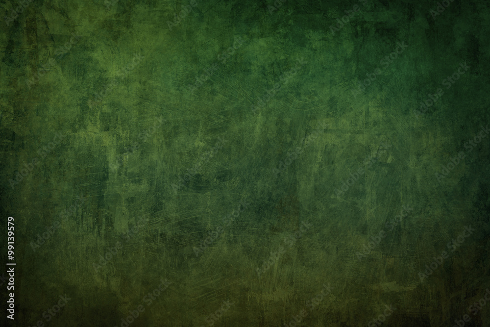 green grunge texture or background