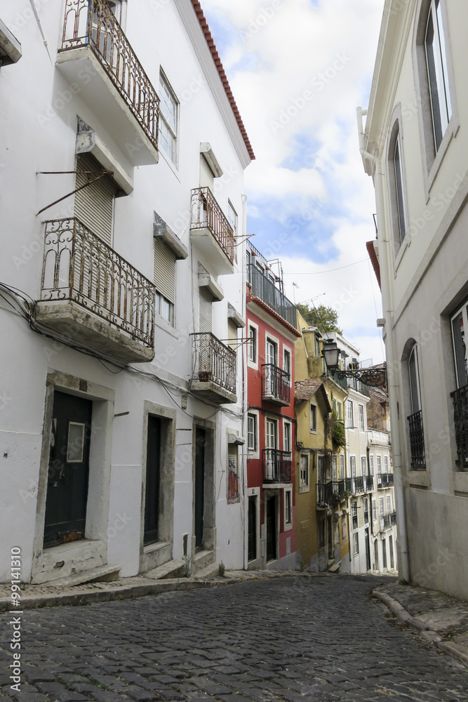 Lisbonne - Rue typique