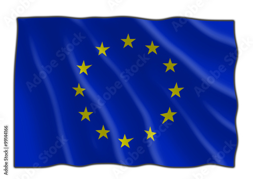 Europäische Fahne Flagge