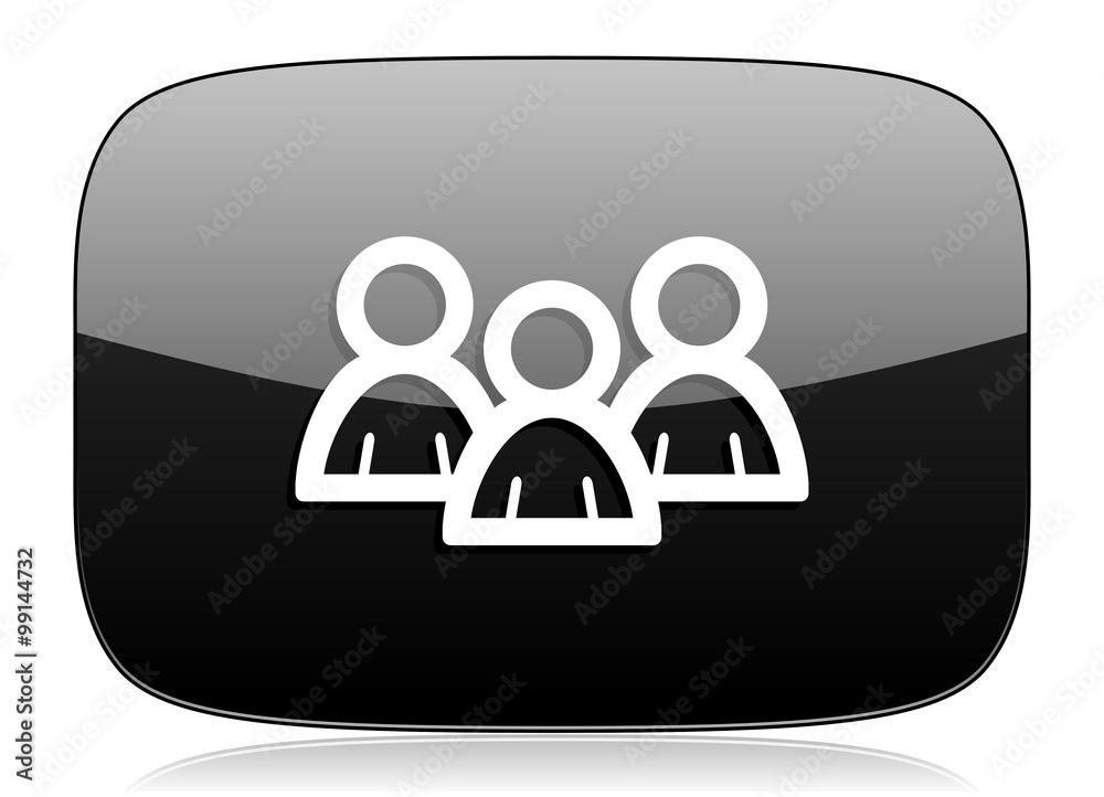 forum black glossy web modern icon forum black glossy web modern icon