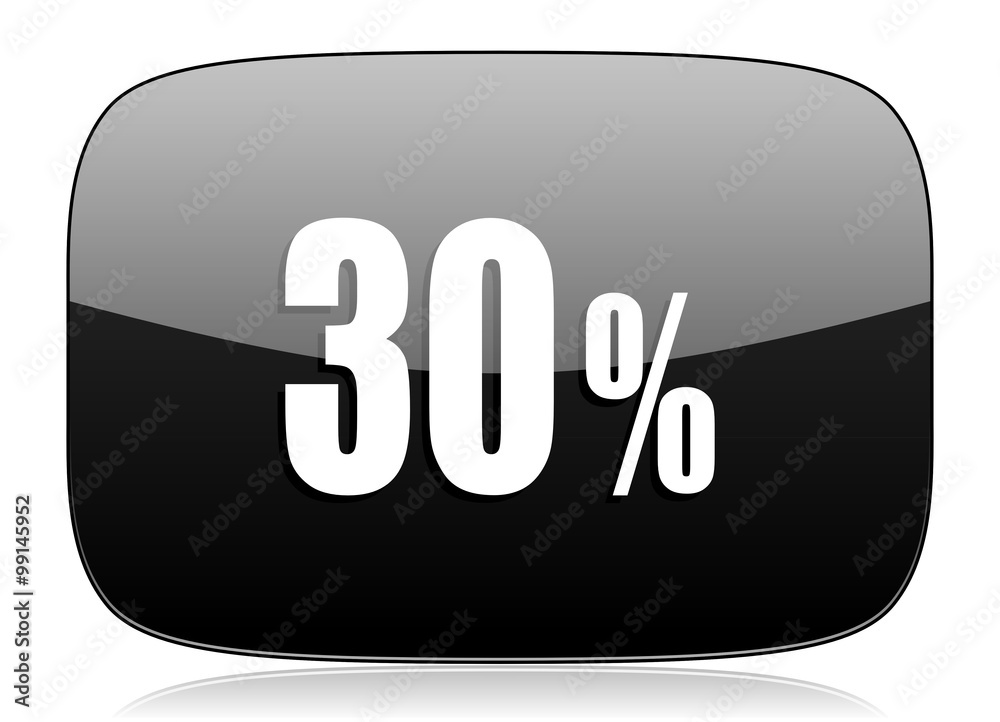 30 percent black glossy web modern icon 30 percent black glossy web modern icon