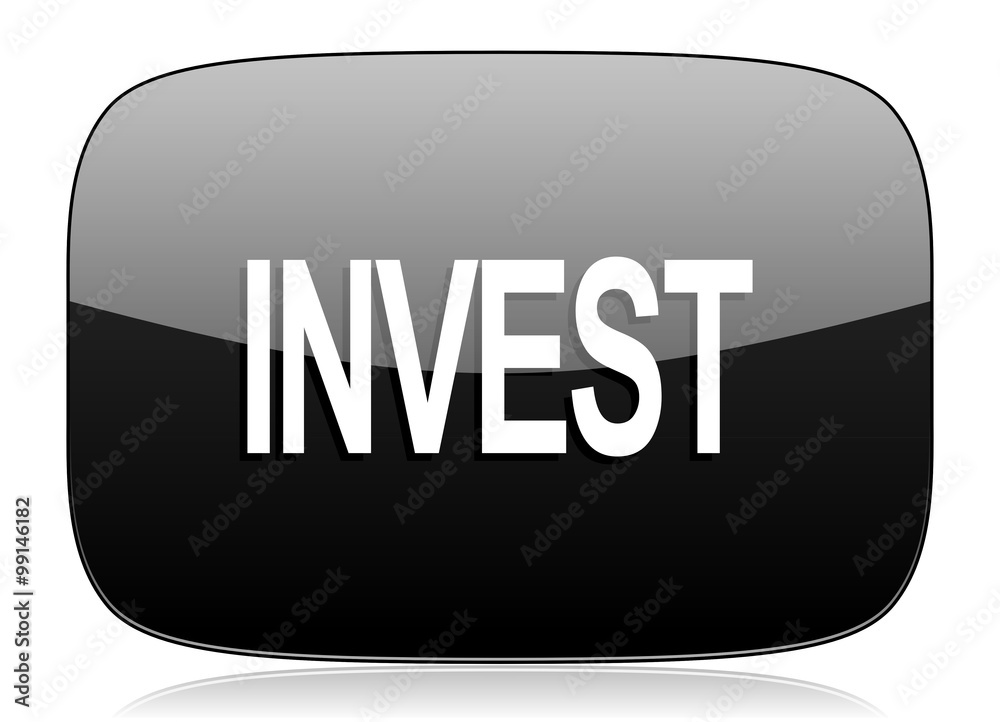 nvest black glossy web modern icon nvest black glossy web modern icon