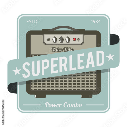 Vintage Amplifier Badge