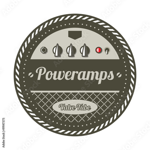 Vintage Amplifier Badge5