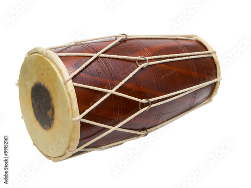 Traditional Indian drum photo