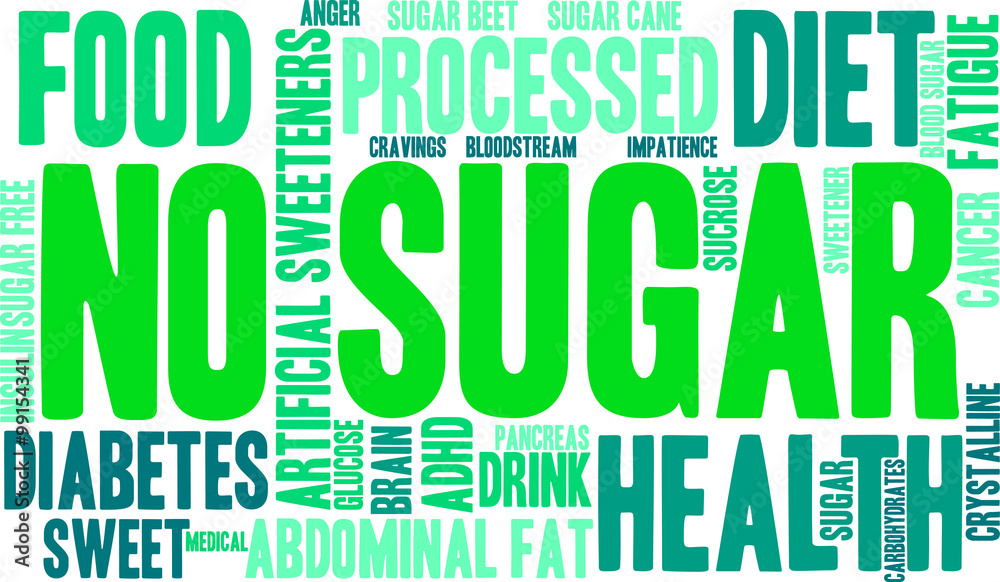 no-sugar-word-cloud-stock-vector-adobe-stock