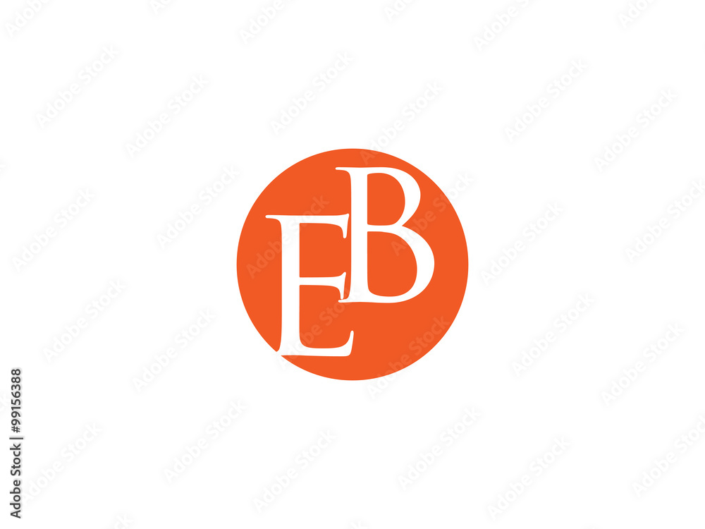 Double EB letter logo Double EB letter logo