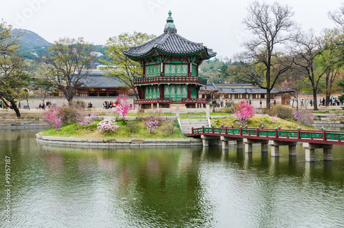 Gyeongbokgung Palace  in Seoul South Korea