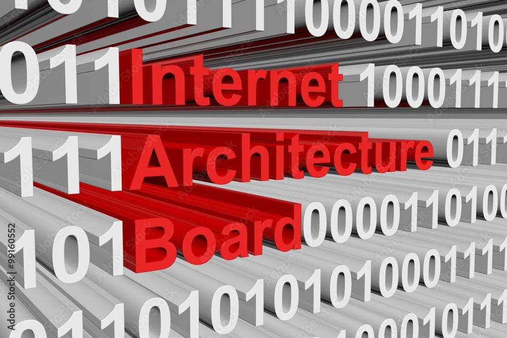 Internet Architecture Board is presented in the form of binary code