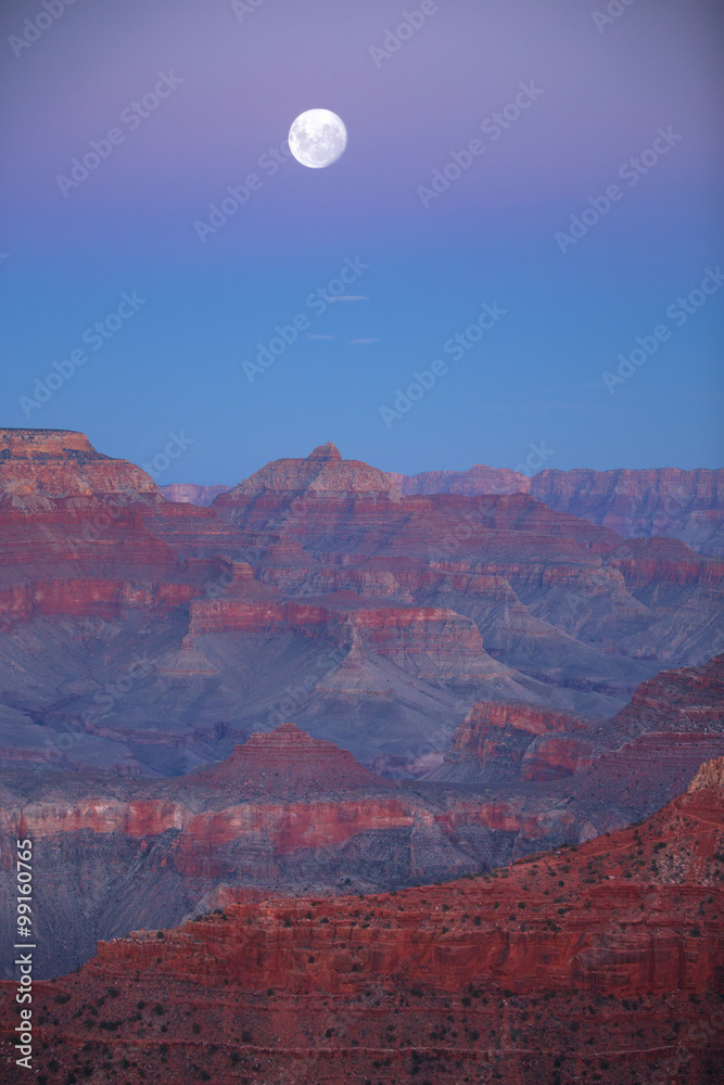 Grand Canyon at night