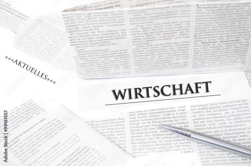 Obraz premium Zeitung, Information, Journalismus