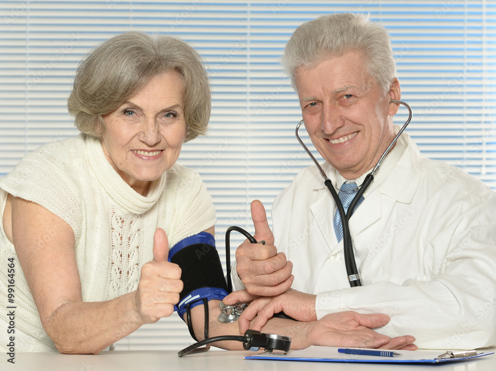 doctor with a patient doctor with a patient