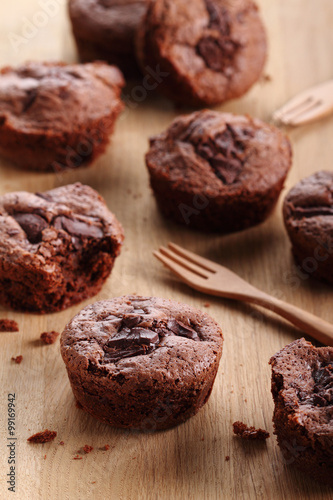 Wallpaper Mural chocolate brownies. Torontodigital.ca