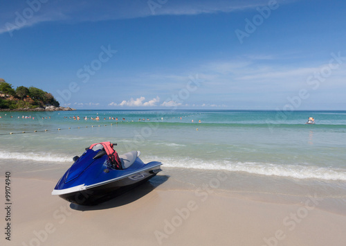 Jet Ski on the beach