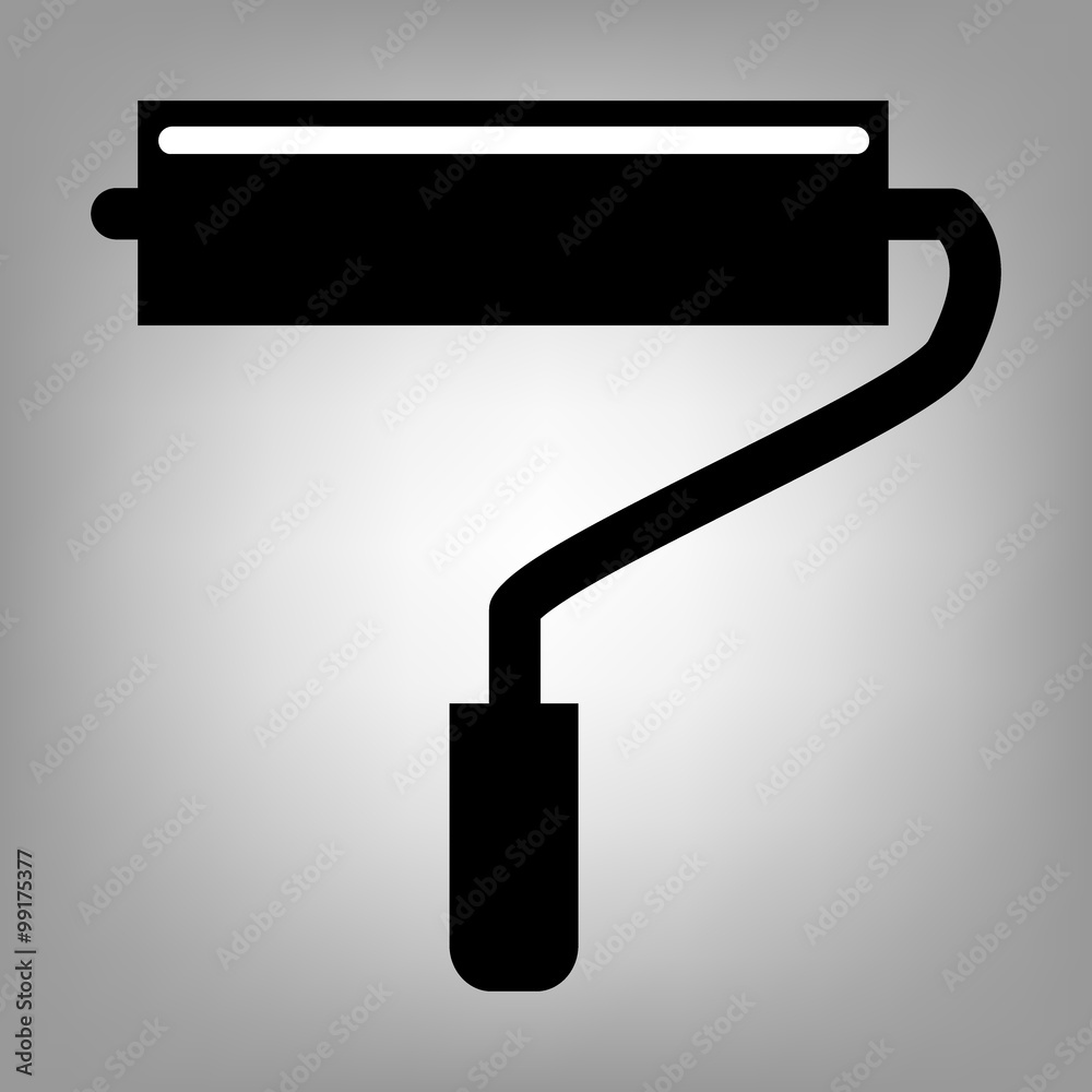 Paint roller sign Paint roller sign