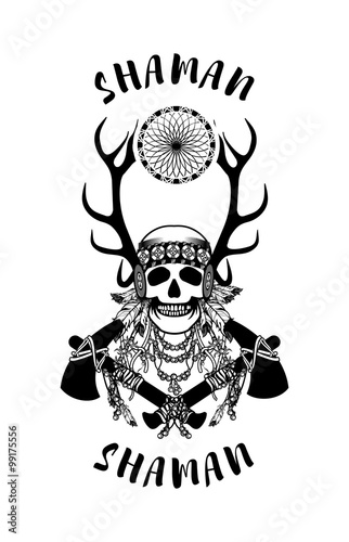 Indian shaman totem
