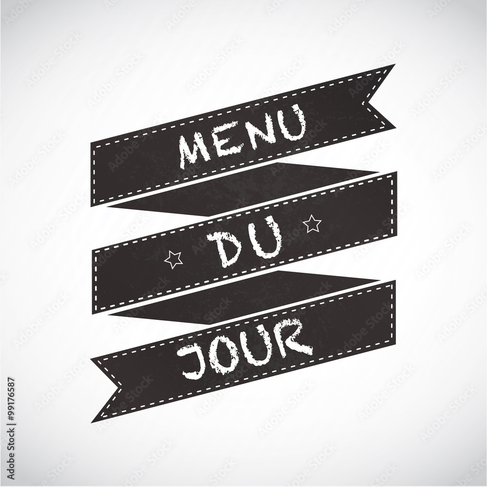 menue ardoise : menu du jour