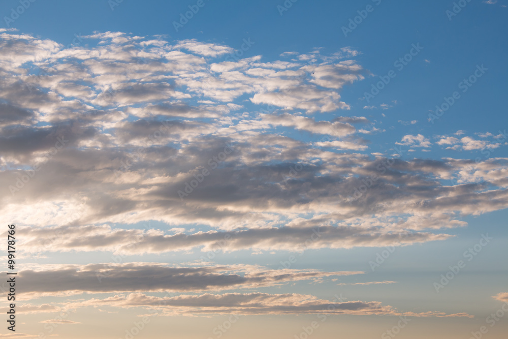 Fototapeta premium Beauty blue sky and clouds in daytime in Thailand