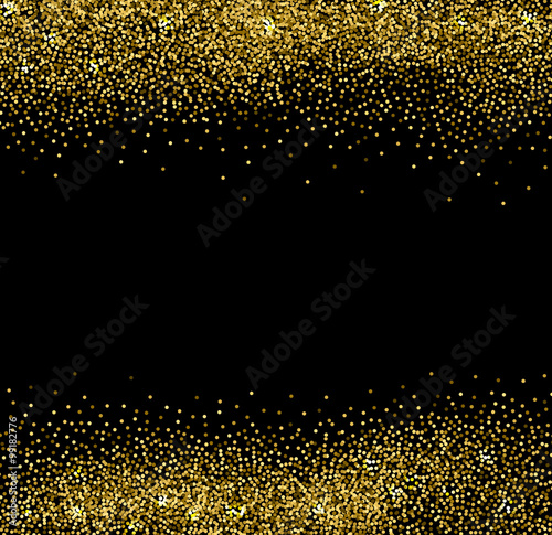 Gold glittering background