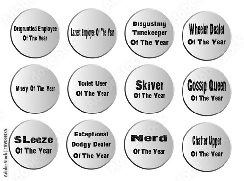 Of The Year Badges