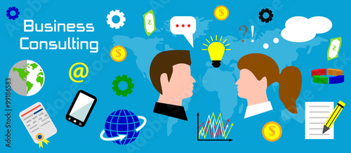 Business consulting banner