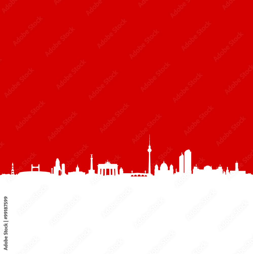 Fototapeta premium Skyline Berlin