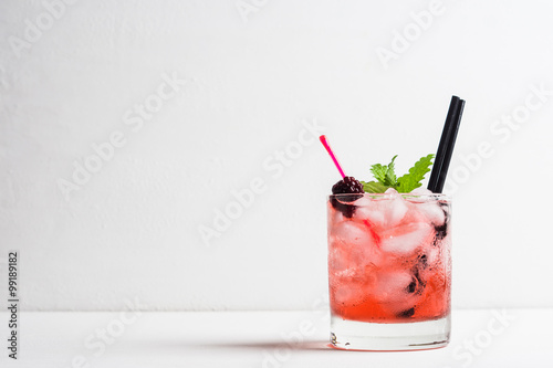 Blackberry cocktail