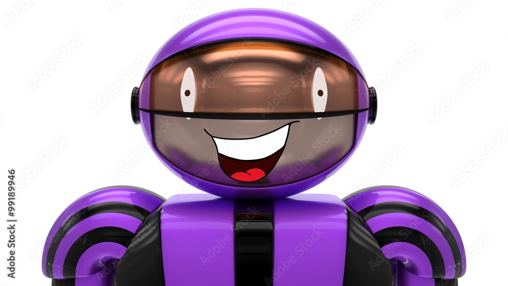 Alien from Exoplanet purple-black Alien from Exoplanet purple-black