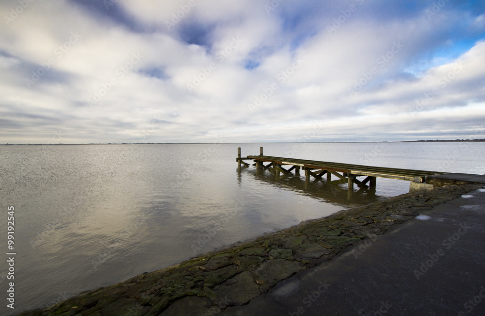 Obraz premium Tide in the North Sea