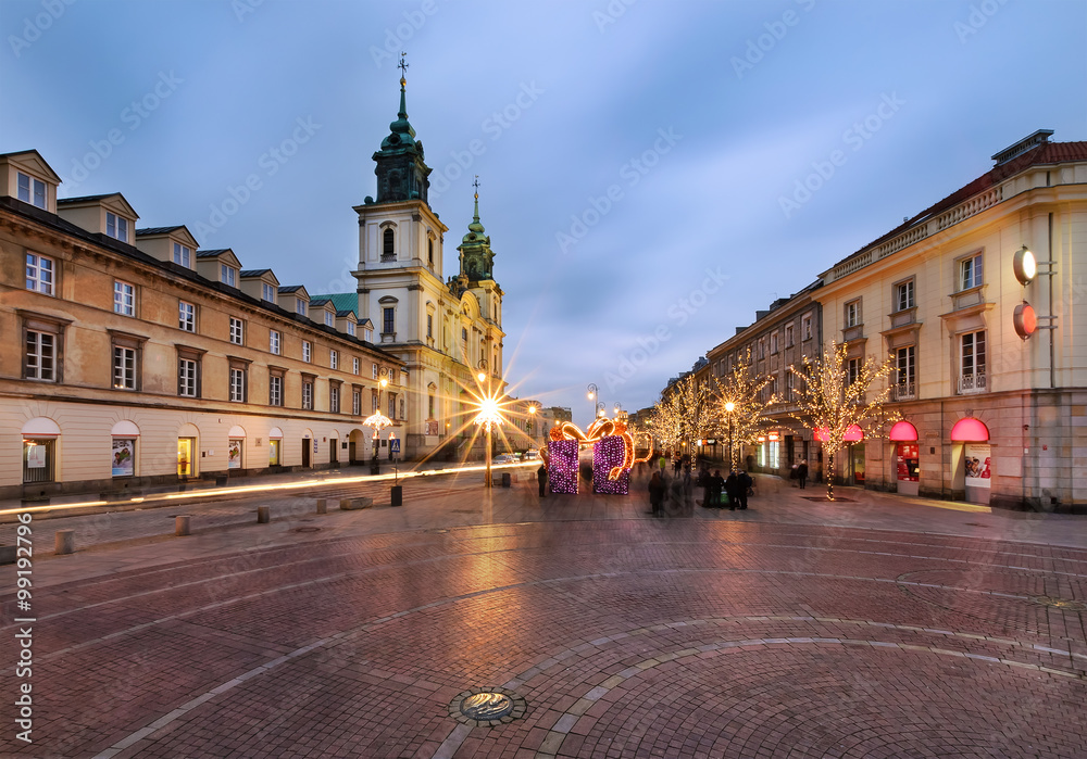 Obraz premium Holy Cross Church in Warsaw