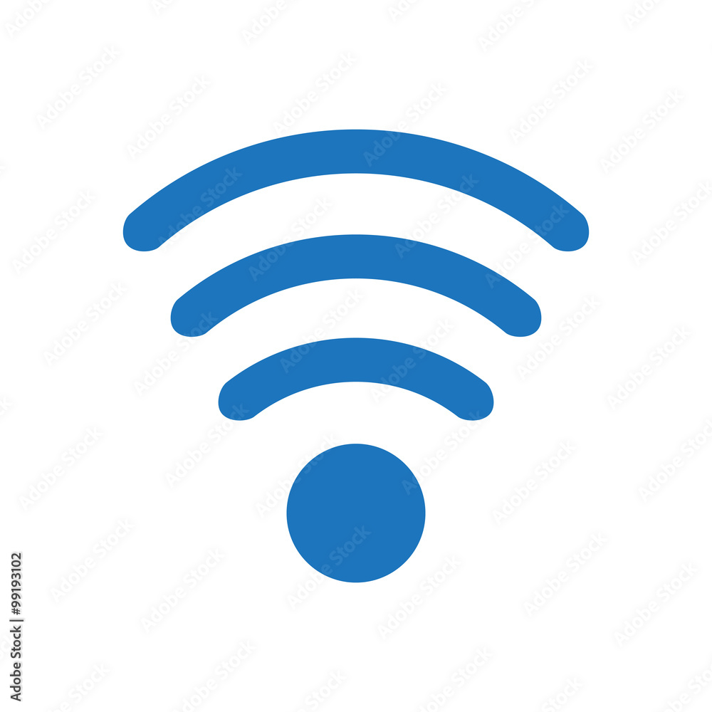 Wi-Fi Transmission of Data. Vector Illustration. Wi-Fi Transmission of Data. Vector Illustration.