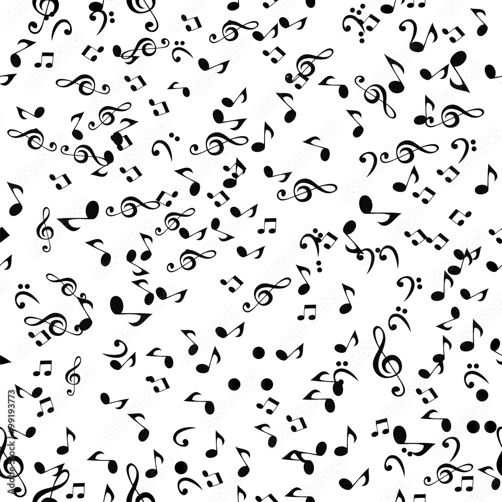 Abstract Music Background. Vector Illustration for your Design.