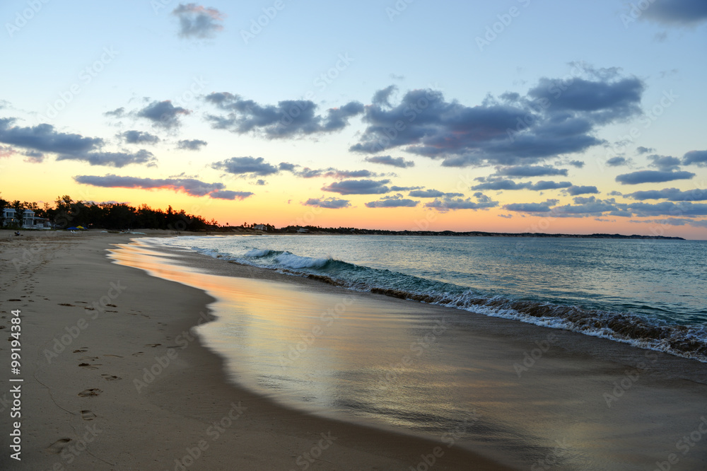 Obraz premium Tofo Beach Sunset, Mozambique