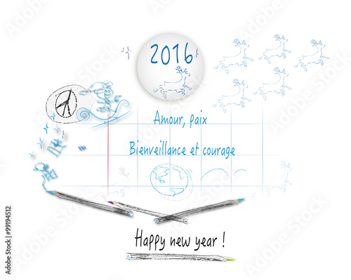 bonne année 2016 paix