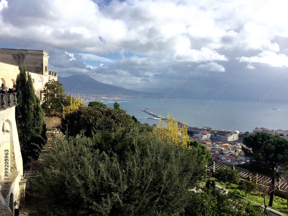 Il Golfo di Napoli dalla Certosa di San Martino - Vomero