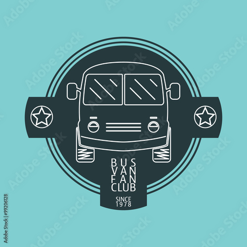 Bus van logo