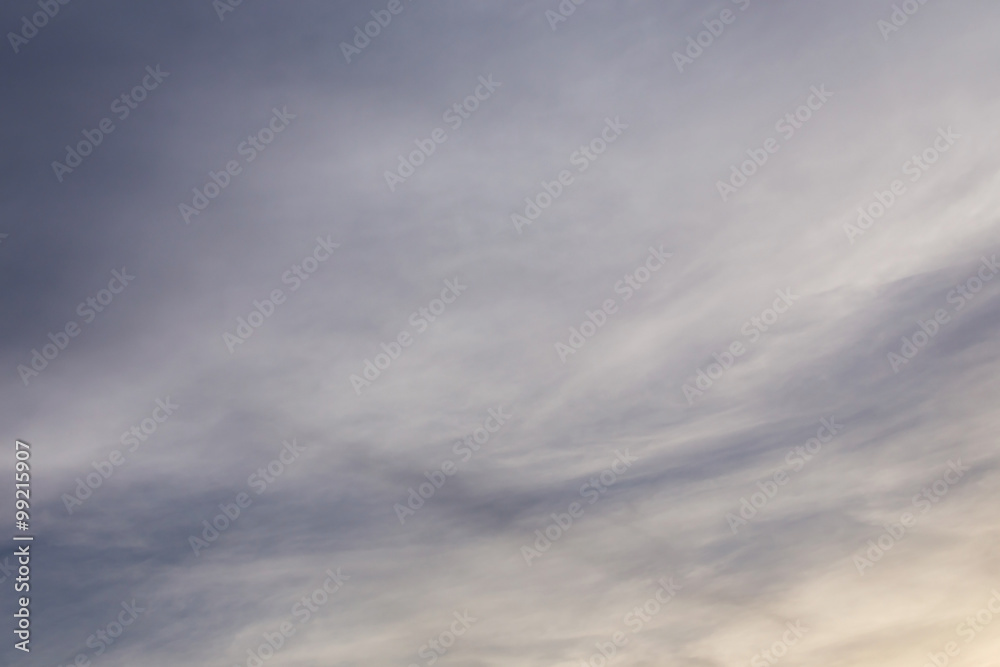 cloud on colorful dramatic sky background